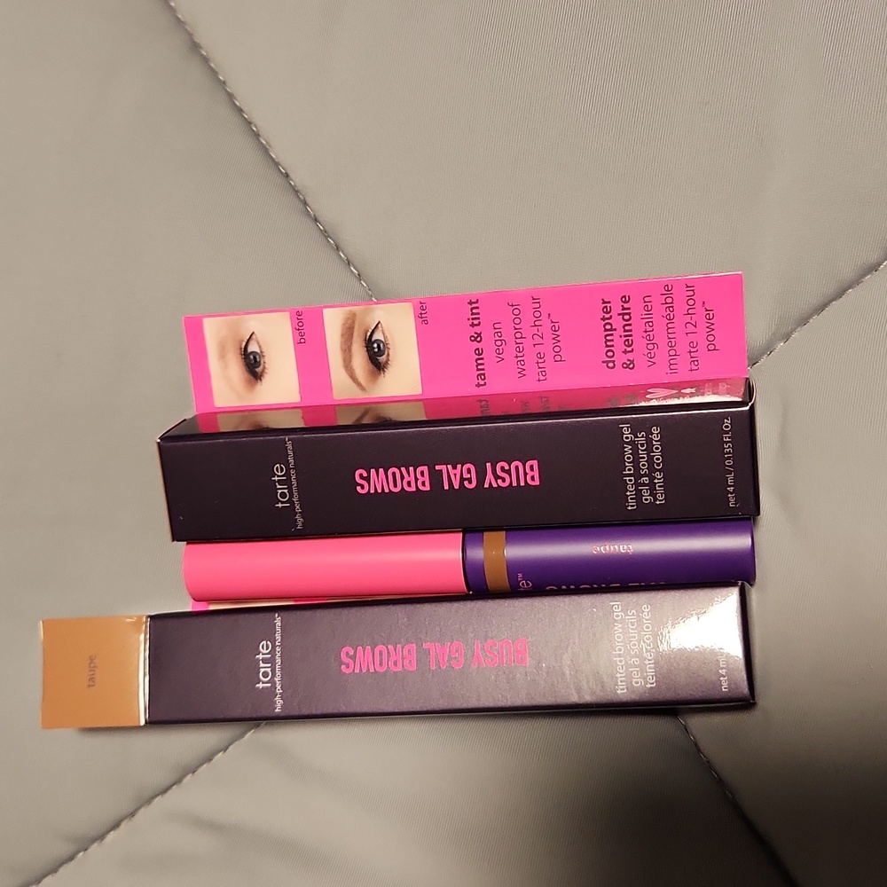 Tarte Busy Gal Brows Gel - Taupe. Two Of Them Brand New